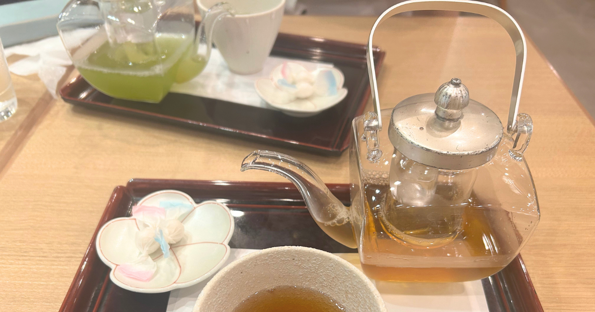 氣功と友達とお茶
